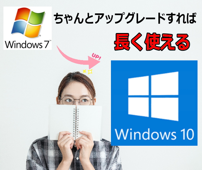Windows7 サポート終了をWindows10にアップグレード